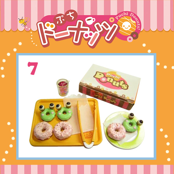 Rare 2006 Re-Ment Petit Donuts Full Set of 10 pcs (Japanese or American versions) <Free Shipping>