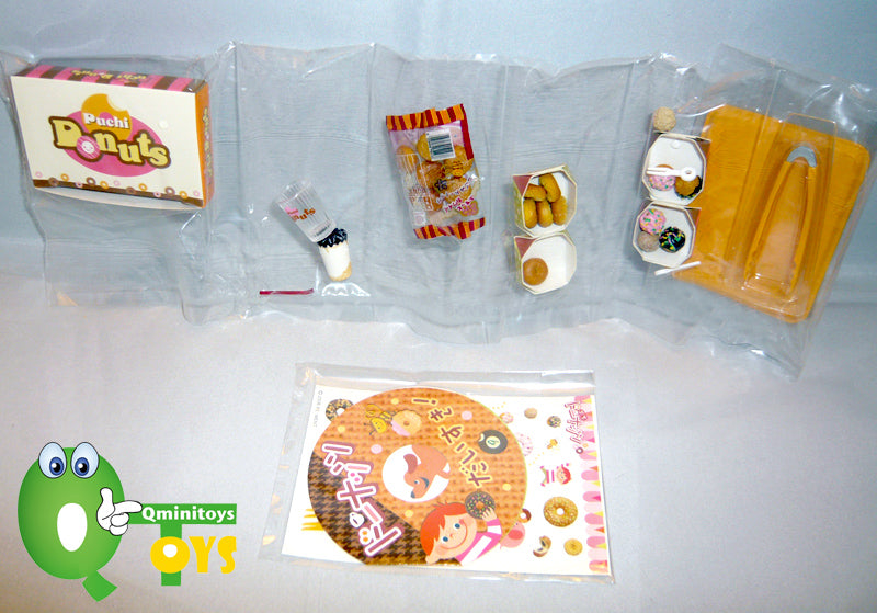 Rare 2006 Re-Ment Petit Donuts Full Set of 10 pcs (Japanese or American versions) <Free Shipping>