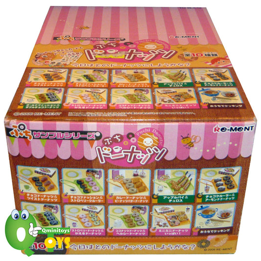 Rare 2006 Re-Ment Petit Donuts Full Set of 10 pcs (Japanese or American versions) <Free Shipping>