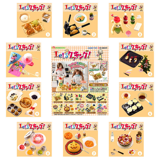 Rare 2006 Re-Ment Let's Cooking Dessert Kitchen (Sold Individually) <Free Shipping>