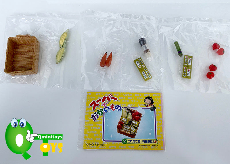 Rare 2006 Re-Ment Shopping at Supermarket Full Set of 10 pcs <Free Shipping>