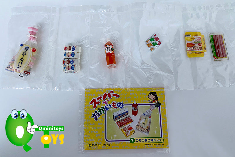 Rare 2006 Re-Ment Shopping at Supermarket Full Set of 10 pcs <Free Shipping>