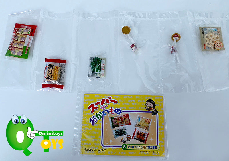 Rare 2006 Re-Ment Shopping at Supermarket Full Set of 10 pcs <Free Shipping>