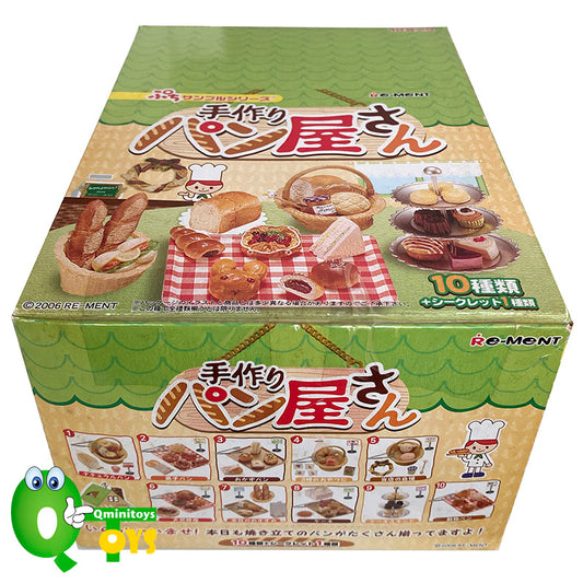 Rare 2006 Re-Ment Handmade Baked Bread Shop Full Set of 10 pcs