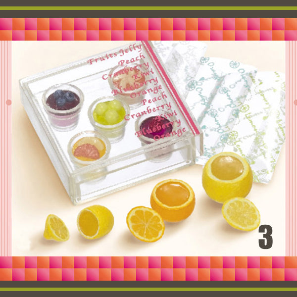 Rare 2006 Re-Ment Luxury Cakes and Sweets Full Set of 10 pcs <Free shipping (Except the United States)>