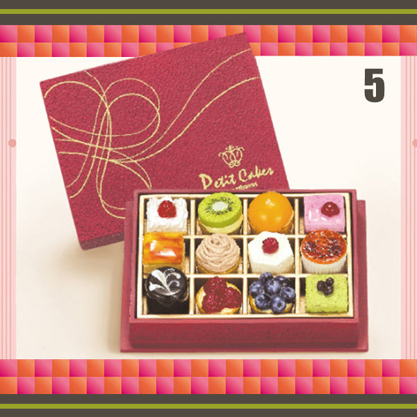 Rare 2006 Re-Ment Luxury Cakes and Sweets Full Set of 10 pcs <Free shipping (Except the United States)>