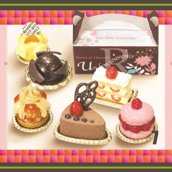 Rare 2006 Re-Ment Luxury Cakes and Sweets Full Set of 10 pcs <Free shipping (Except the United States)>