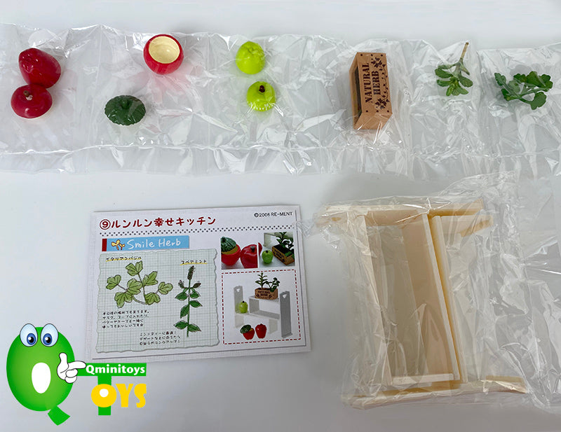 Rare 2006 Re-Ment Happy Kitchen Full Set of 10 pcs <Free Shipping>