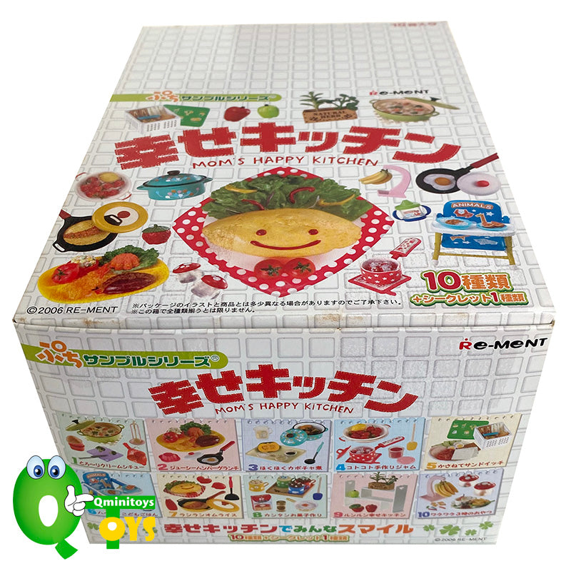 Rare 2006 Re-Ment Happy Kitchen Full Set of 10 pcs <Free Shipping>