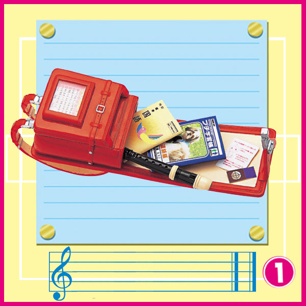 Rare 2006 Re-Ment Primary School Student Stationery Full Set of 10 pcs <Free shipping (Except the United States)>