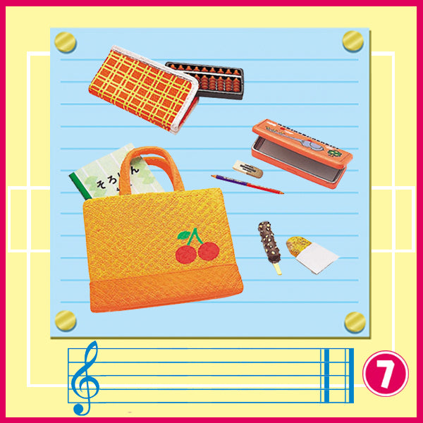 Rare 2006 Re-Ment Primary School Student Stationery Full Set of 10 pcs <Free shipping (Except the United States)>