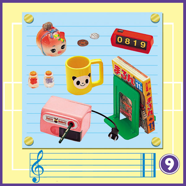 Rare 2006 Re-Ment Primary School Student Stationery Full Set of 10 pcs <Free shipping (Except the United States)>