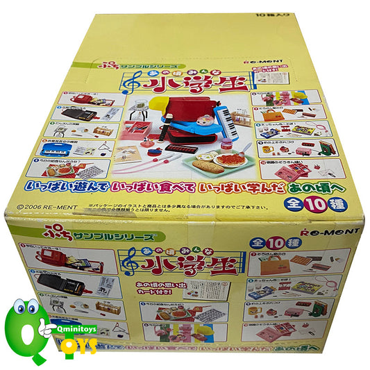 Rare 2006 Re-Ment Primary School Student Stationery Full Set of 10 pcs <Free Shipping>