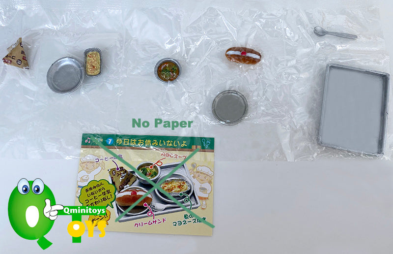 Re-Ment School Lunch Meal Set (Sold Individually) <Free Shipping>