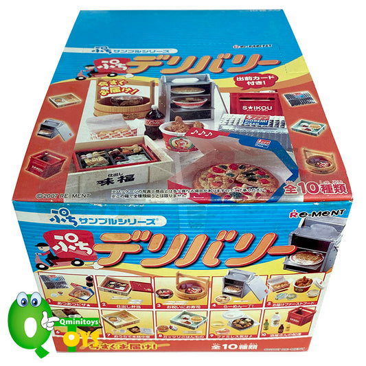 Rare 2007 Re-Ment Meal Delivery Service Full Set of 10 pcs