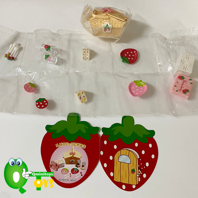 Rare 2007 Re-Ment Strawberry House Full Set of 10 pcs <Free Shipping>