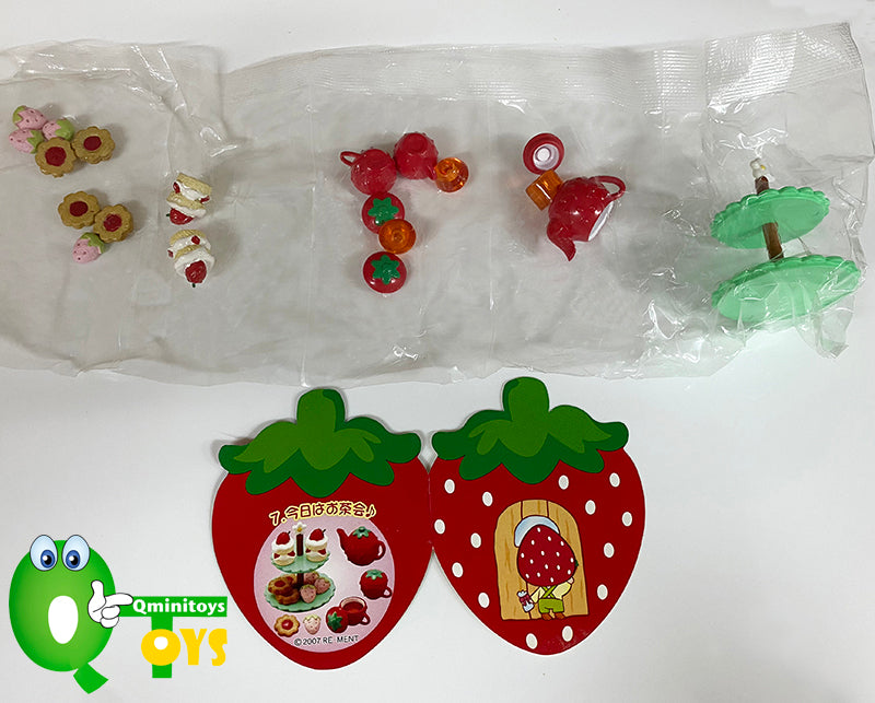 Rare 2007 Re-Ment Strawberry House Full Set of 10 pcs <Free Shipping>