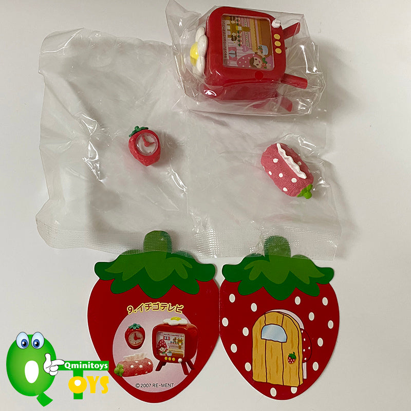 Rare 2007 Re-Ment Strawberry House Full Set of 10 pcs <Free Shipping>