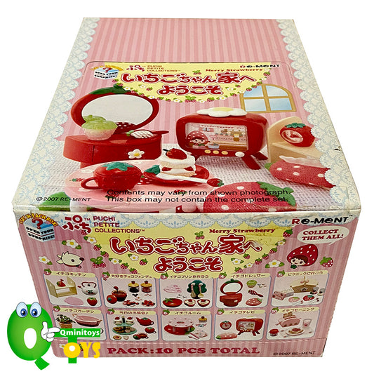 Rare 2007 Re-Ment Strawberry House Full Set of 10 pcs <Free Shipping>