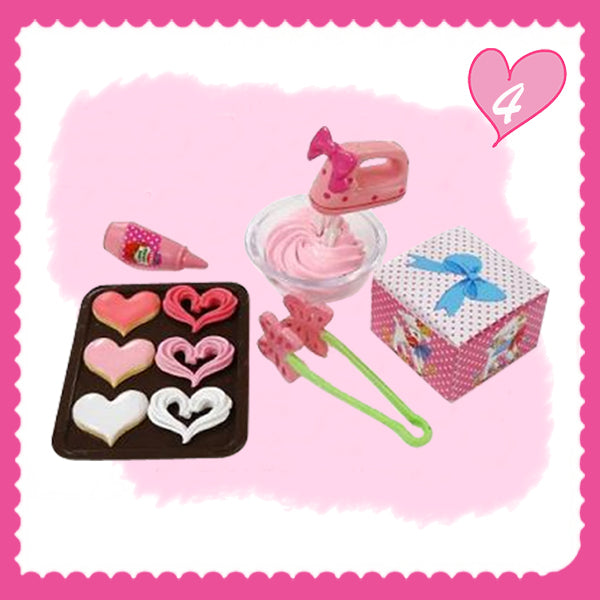 Rare 2008 Re-Ment Lovely Pink Full Set of 8 pcs