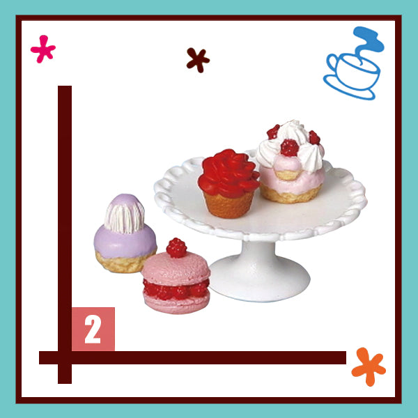 Rare 2012 Re-Ment Ekinaka Sweets Full Set of 8 pcs <Free shipping (Except the United States)>