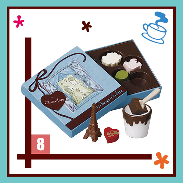 Rare 2012 Re-Ment Ekinaka Sweets Full Set of 8 pcs <Free shipping (Except the United States)>