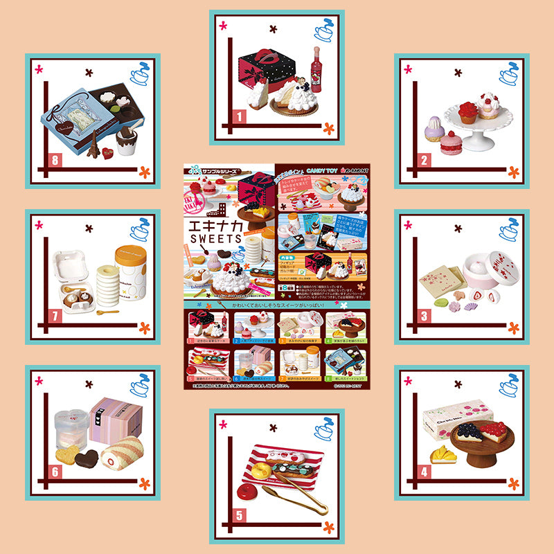 Rare 2012 Re-Ment Ekinaka Sweets (Sold Individually) <Free shipping (Except the United States)>