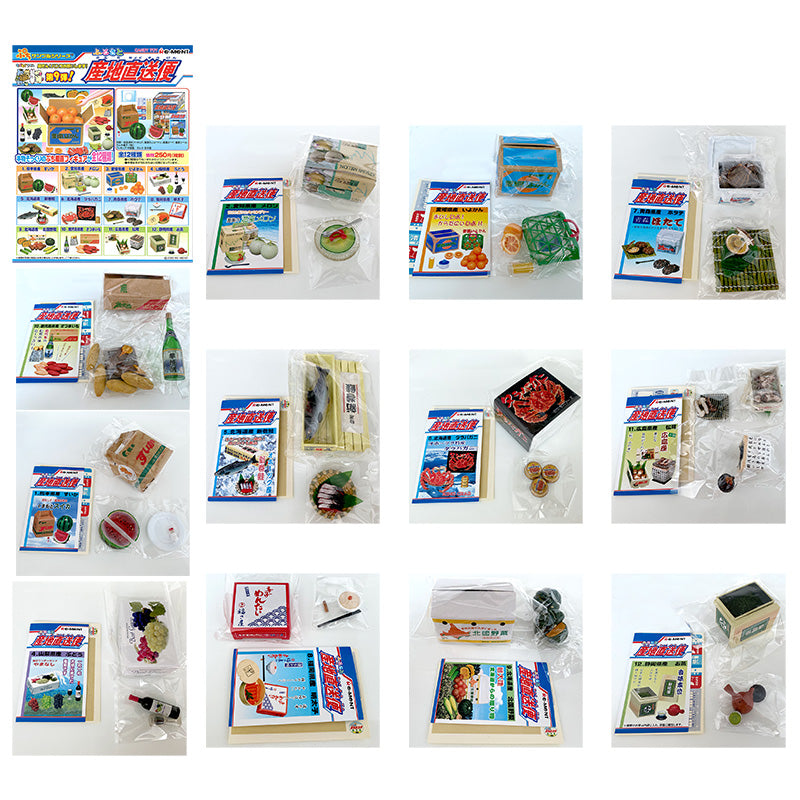 Rare 2003 Re-Ment Hometown Direct Delivery Service Full Set of 12pcs