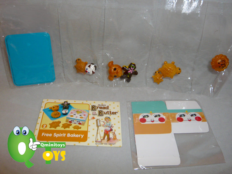 Rare 2007 Re-Ment Bread and Butter Full Set of 10 pcs <Free Shipping>