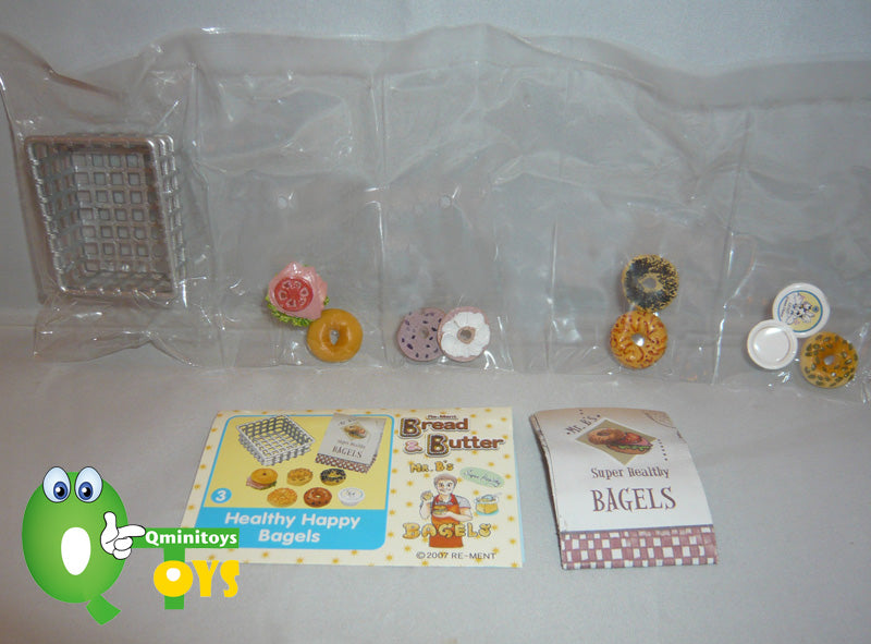 Rare 2007 Re-Ment Bread and Butter Full Set of 10 pcs <Free Shipping>