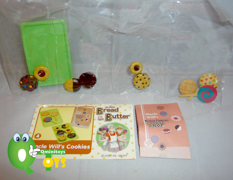 Rare 2007 Re-Ment Bread and Butter Full Set of 10 pcs <Free Shipping>