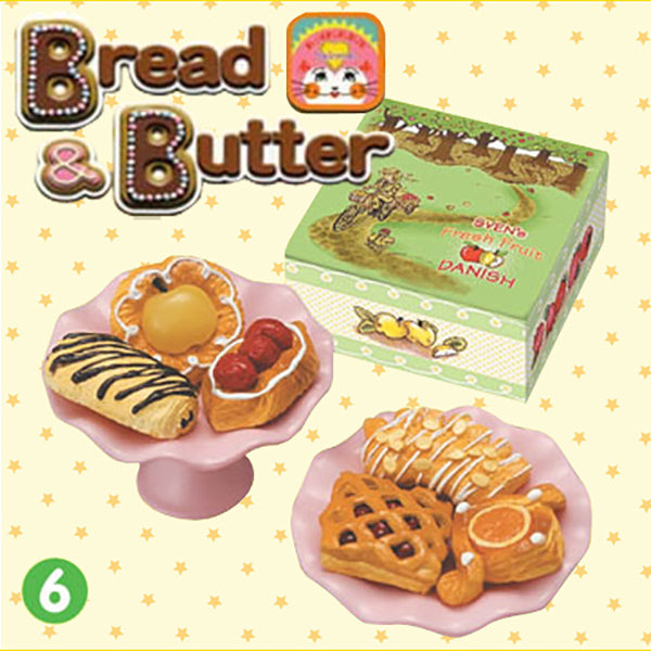 Rare 2007 Re-Ment Bread and Butter Full Set of 10 pcs <Free Shipping>