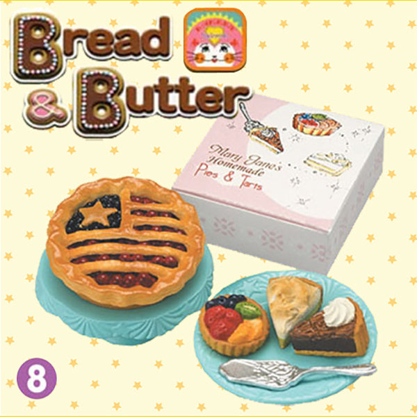 Rare 2007 Re-Ment Bread and Butter Full Set of 10 pcs <Free Shipping>