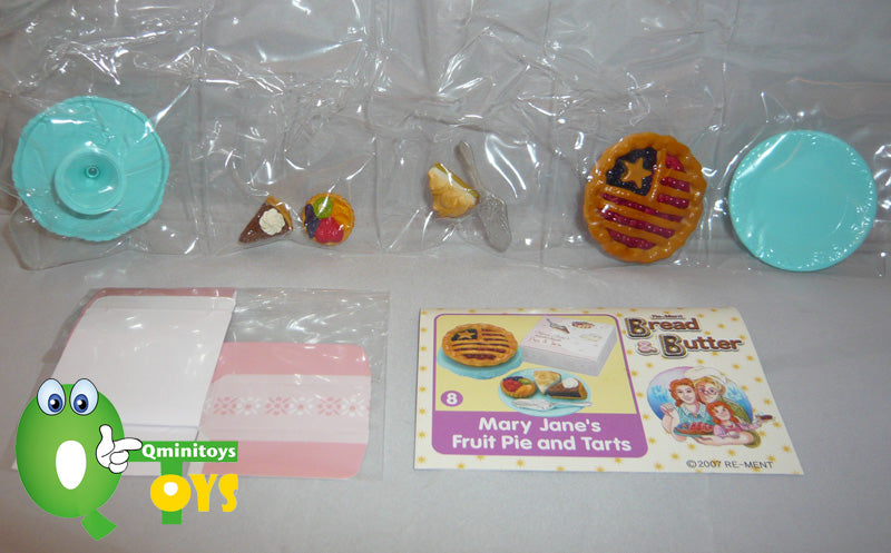 Rare 2007 Re-Ment Bread and Butter Full Set of 10 pcs <Free Shipping>