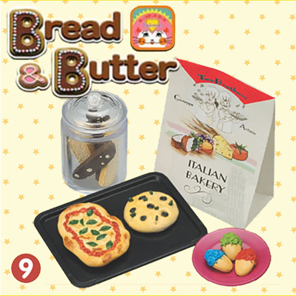 Rare 2007 Re-Ment Bread and Butter Full Set of 10 pcs <Free Shipping>