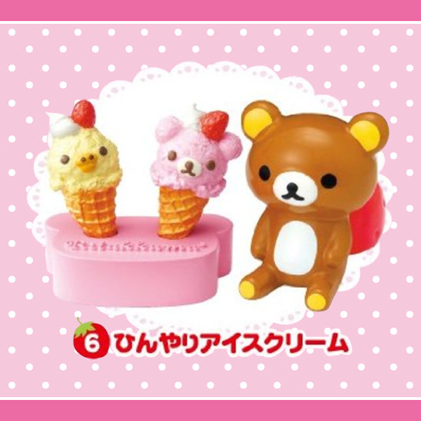 Rare 2011 Re-Ment Rilakkuma Strawberry Sweets Party (Sold Individually) <Free shipping (Except the United States)>