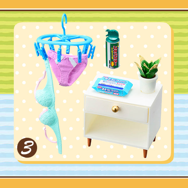 Rare 2018 Re-Ment Zubora's Slovenly Room (Sold Individually) <Free shipping (Except the United States)>