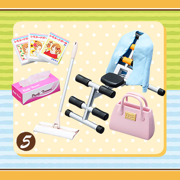 Rare 2018 Re-Ment Zubora's Slovenly Room (Sold Individually) <Free shipping (Except the United States)>