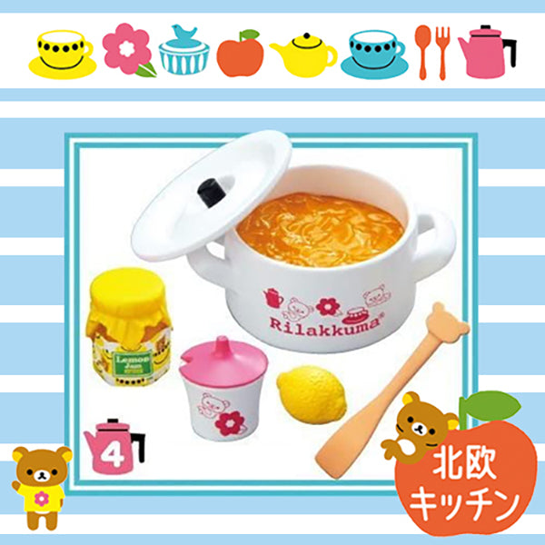 Rare 2015 Re-Ment Rilakkuma Nordic Kitchen (Sold Individually) <Free Shipping>