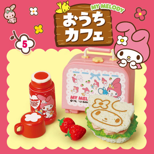 Rare 2012 Re-Ment My Melody Cafe Full Set of 8 pcs <Free Shipping>