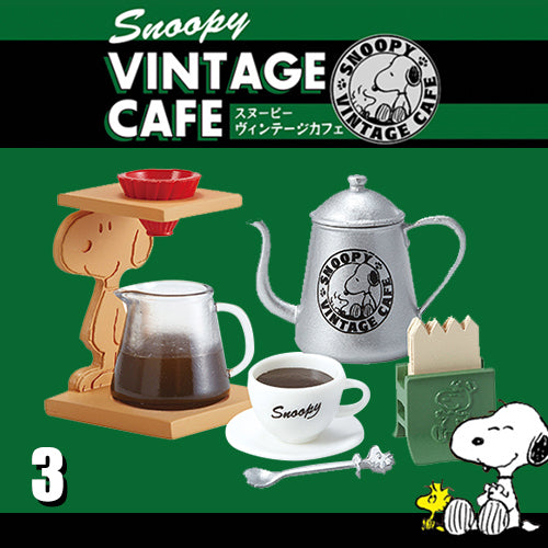 Rare 2017 Re-Ment Snoopy Vintage Cafe (Sold Individually)