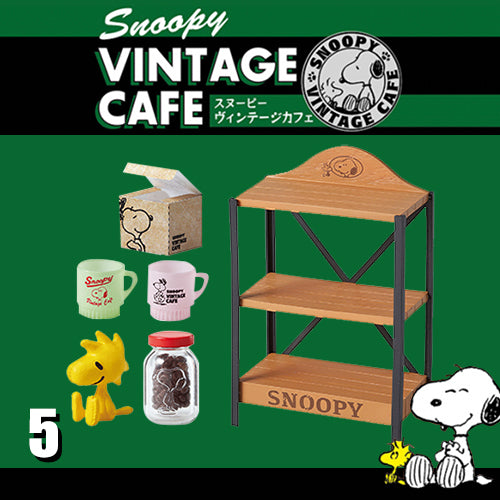 Rare 2017 Re-Ment Snoopy Vintage Cafe (Sold Individually)