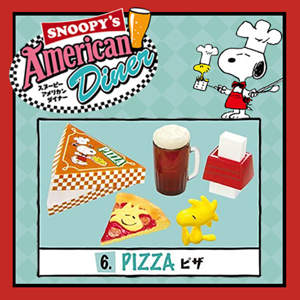 Rare 2014 Re-Ment Snoopy American Diner Full Set of 8 pcs <Free Shipping>