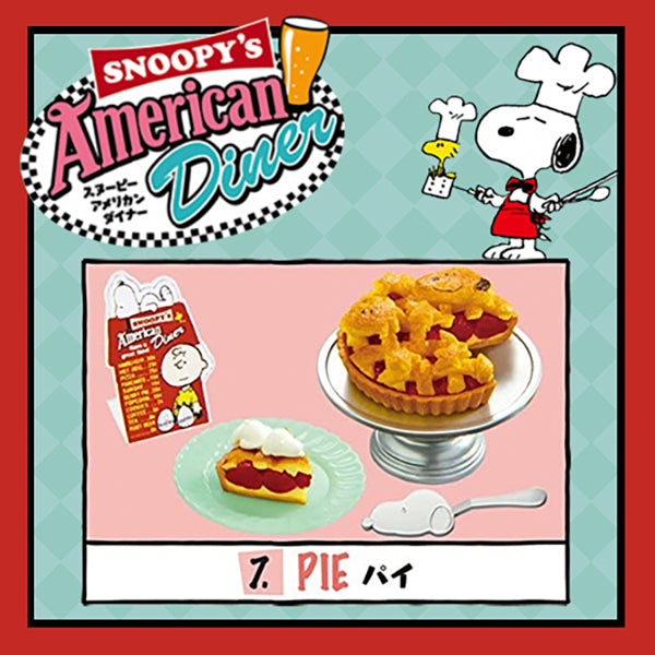 Rare 2014 Re-Ment Snoopy American Diner Full Set of 8 pcs <Free Shipping>