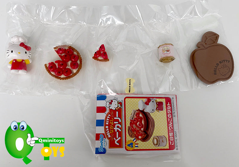 Rare 2010 Re-Ment Hello Kitty Bakery Full Set of 8 pcs <Free Shipping>